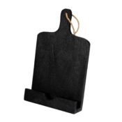 COOK BOOK STAND WOOD BLACK